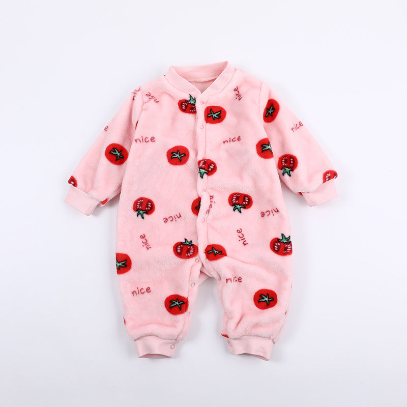 Baby Warm One-piece Clothes