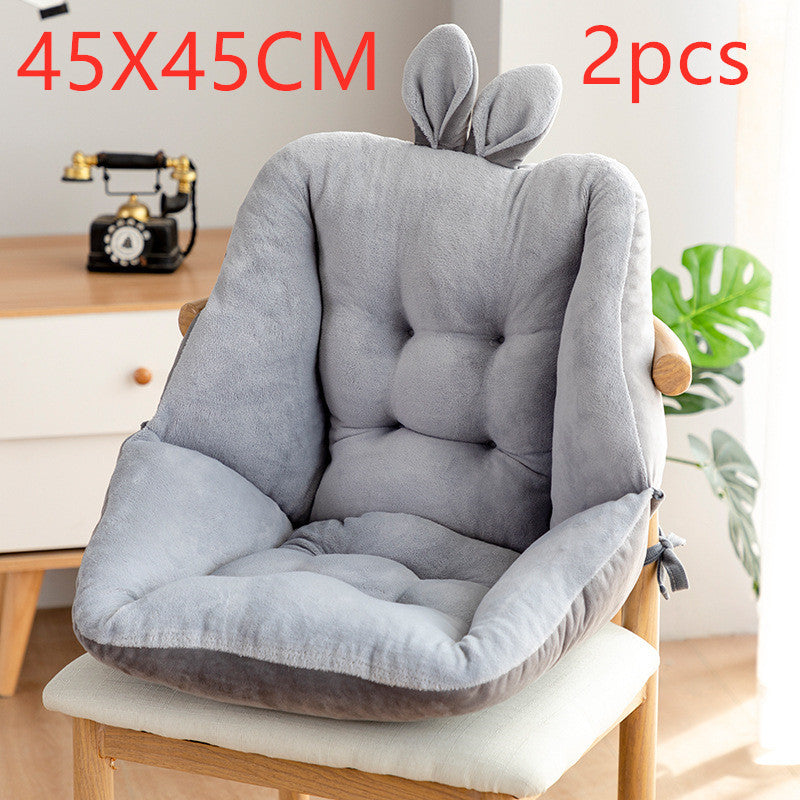 Integrated Backrest and Seat Cushion for Sedentary Comfort