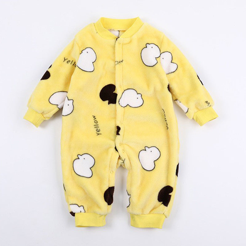 Baby Warm One-piece Clothes