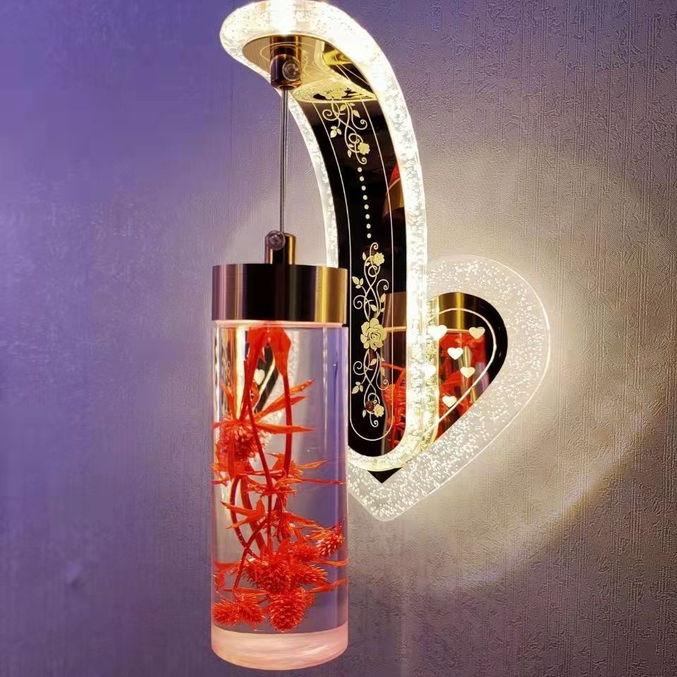 Bedside Acrylic Aluminum Wall Lamp