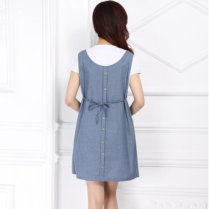 Summer Dress Maternity Skirt