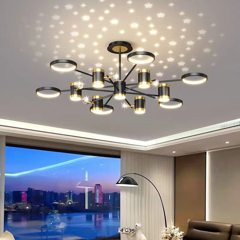 Light Luxury Chandelier Nordic Star Lamp