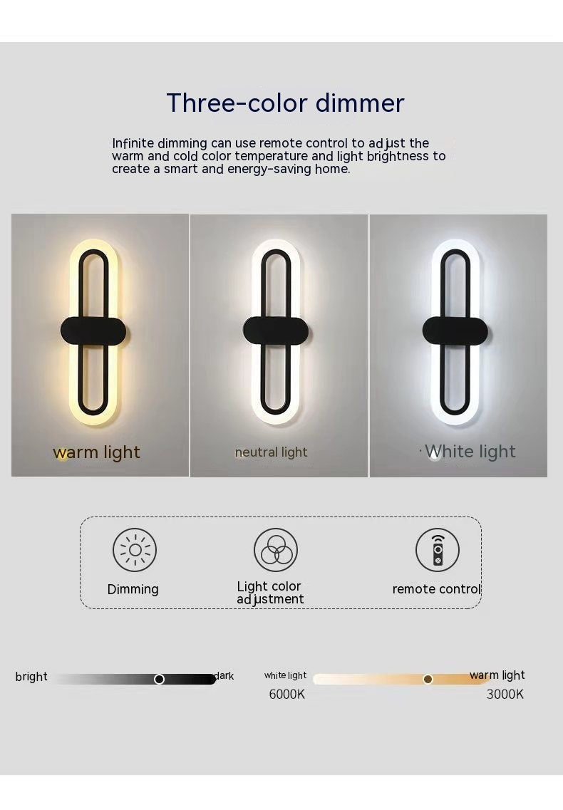 Bedroom Bedside Wall Lamp